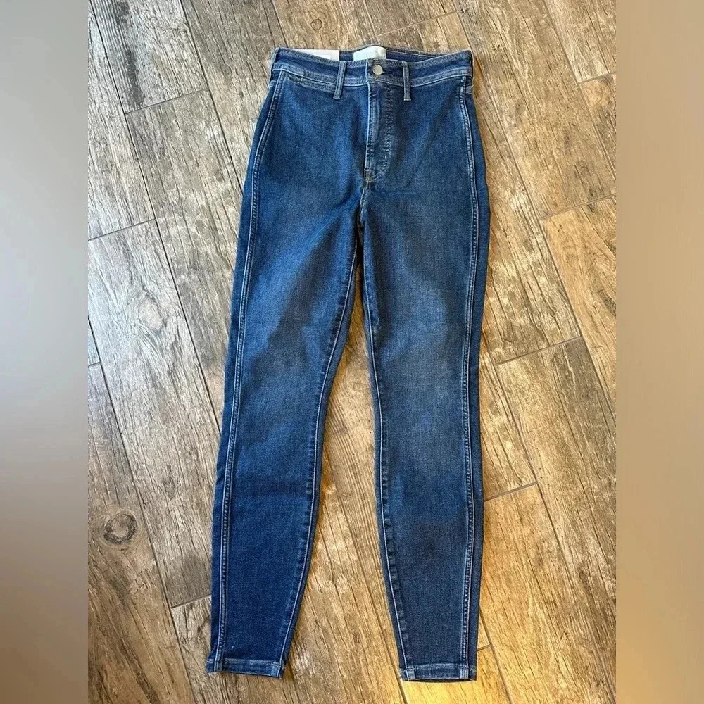 EVERLANE The Way High Skinny Jean vintage blue NWT 28